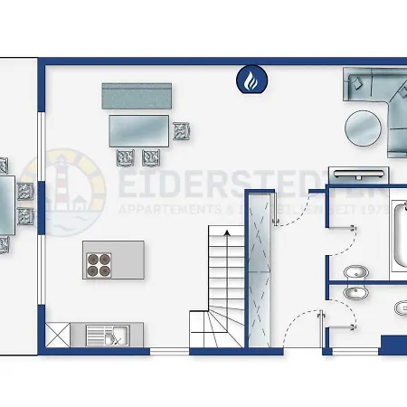 Dat-luette-huus-id-424 Holiday home Tumlauer Koog